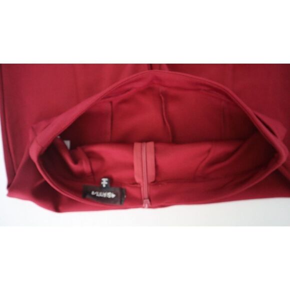 4SI3NNA BDSK4866 Women Sz S Burgundy Sheena High Rise Pants w/Cutouts/Slits $88 - Picture 9 of 11